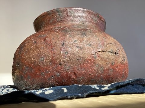 国宝級の古備前建水】安土・桃山時代の古備前建水の大名品が判明！豊臣