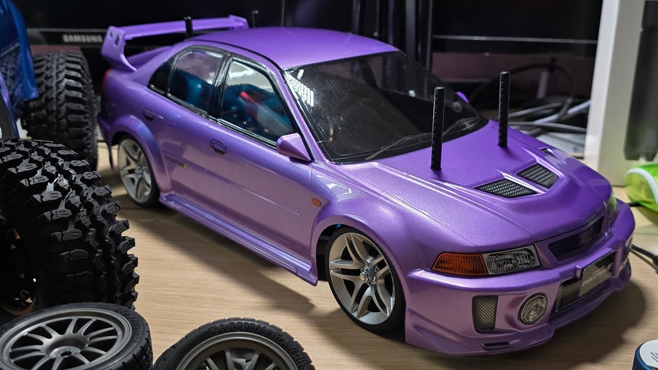 Tamiya TT-02 ドリフトカー 黒紫ピンク 【公式通販】