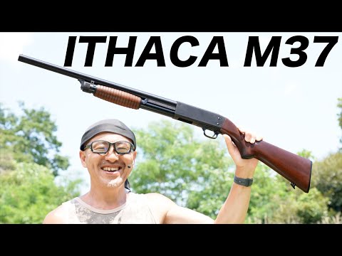 KTW イサカM37 フェザーライト・フルメタルモデル エアコキショット