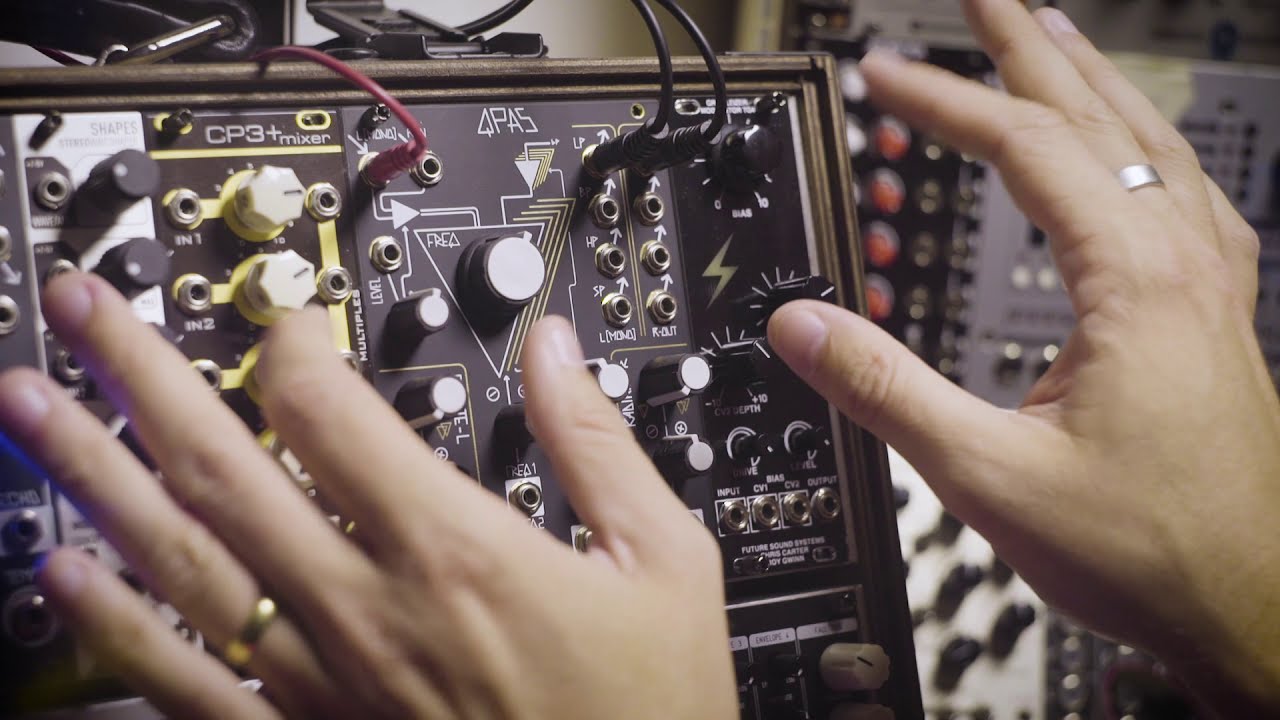 Make Noise QPAS Stereo Modular Synth Wonderpanel Demo - YouTube