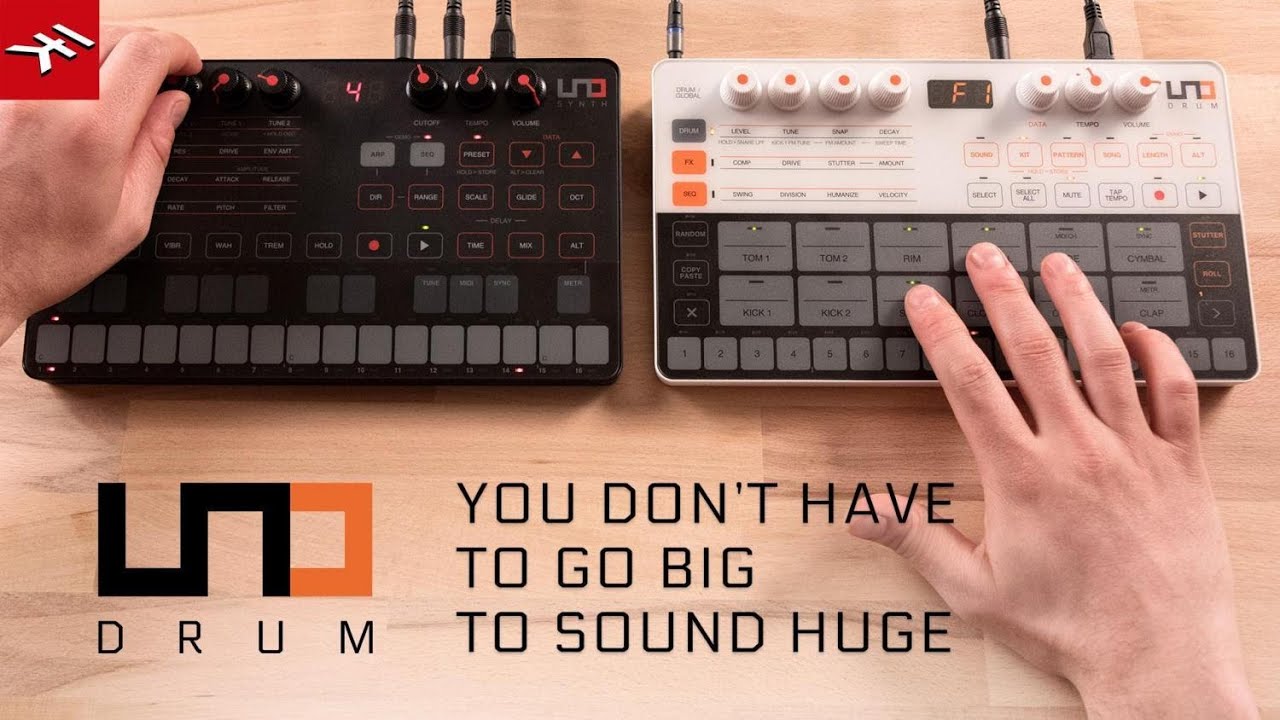 UNO Drum & UNO Synth performance - YouTube