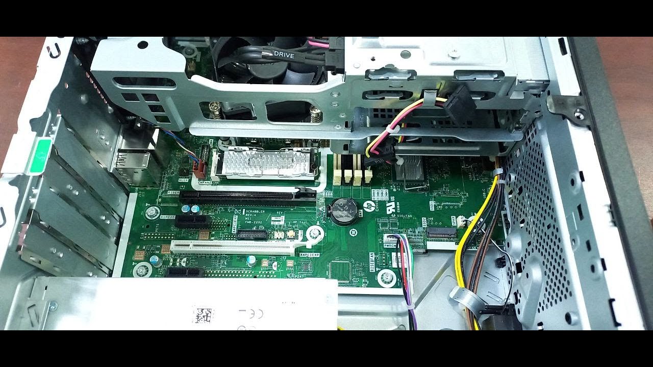 HP Elite Tower 800 G9 PCI Desktop add Ssd M2 - YouTube