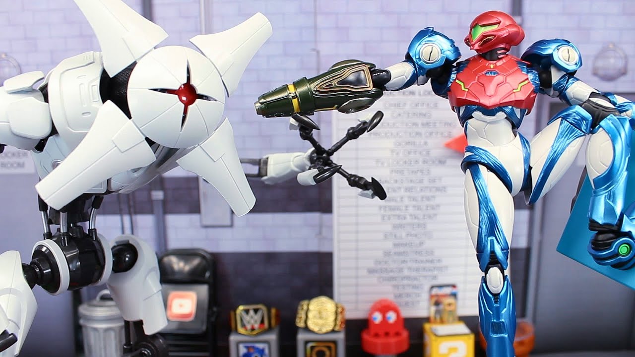 Good Smile Metroid Dread Figma E.M.M.I. Figure Review! - YouTube