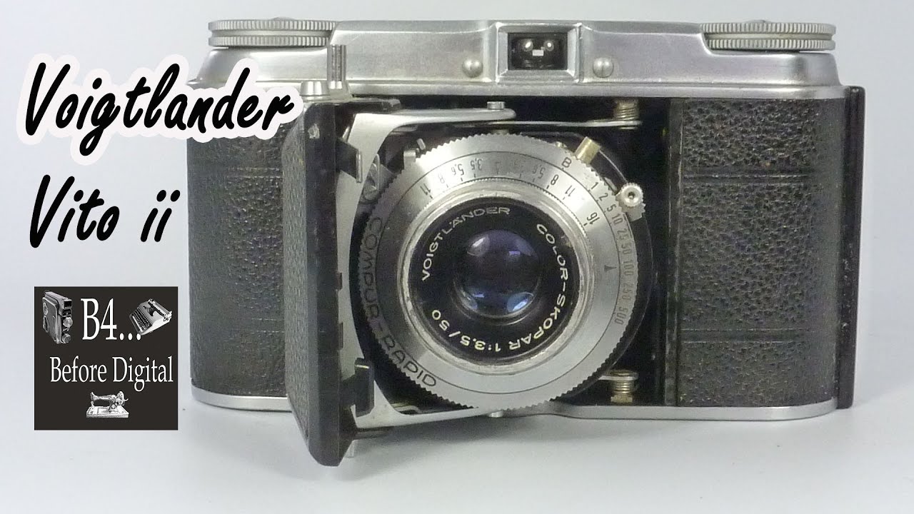 Voigtlnder VITO Ⅱ コンパーラピッド付 完動Voigtlander Vito Ⅱ