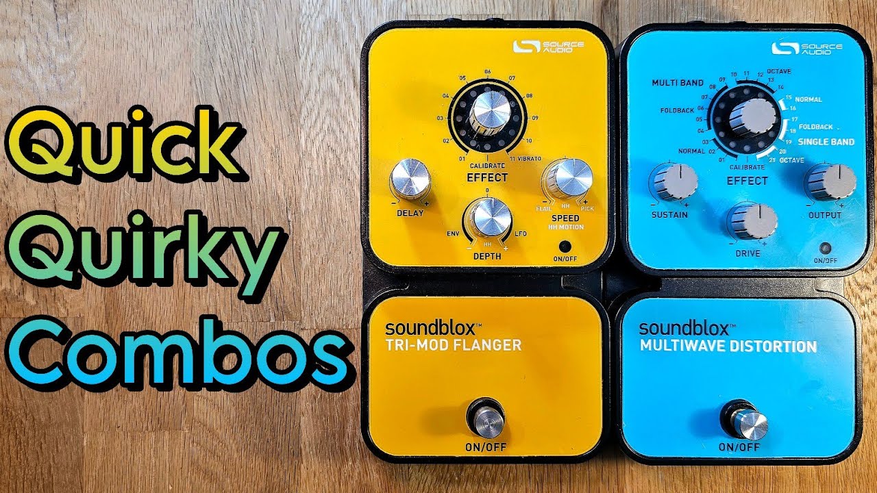 Quick Quirky Combos: Tri-Mod Flanger + Multiwave Distortion - YouTube
