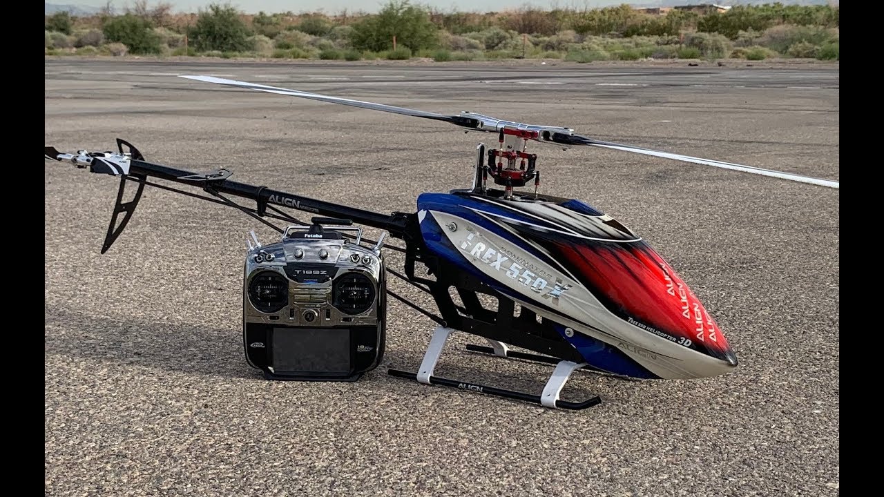 Alan Szabo Jr. ALIGN Trex 550X Dominator 7/12/2019 - YouTube