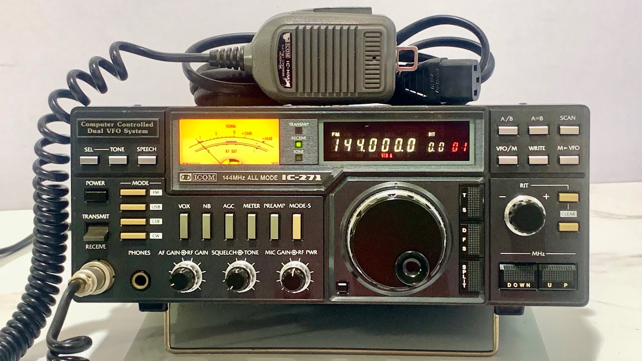 IC-271 144MHz デュアルVFO 受信機 IC-271 144MHz デュアルVFO 受信機