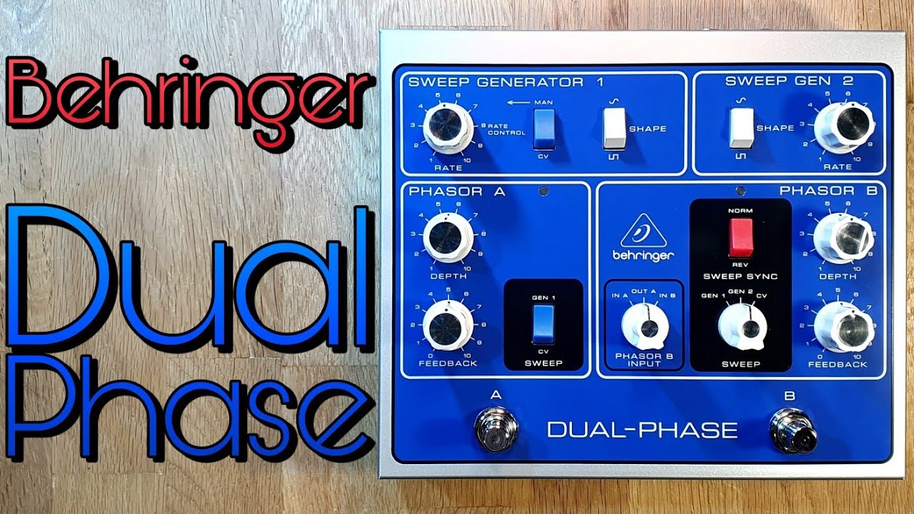 Behringer Dual-Phase - a Bi-Phase on a budget! - YouTube