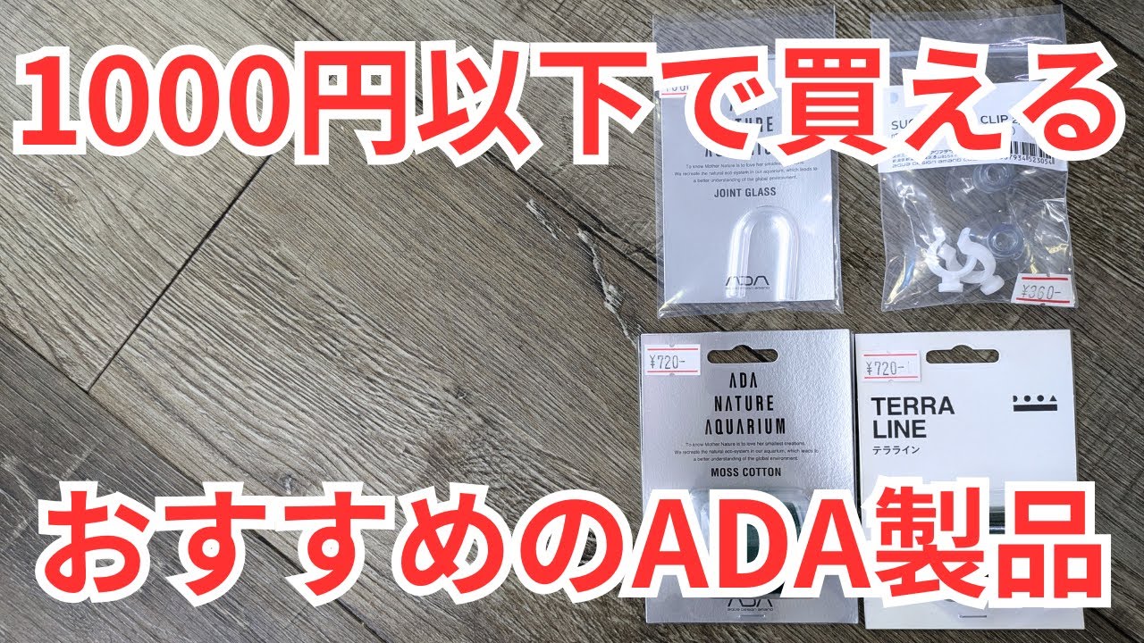 Recommended ADA products for under 1000 yen! - YouTube