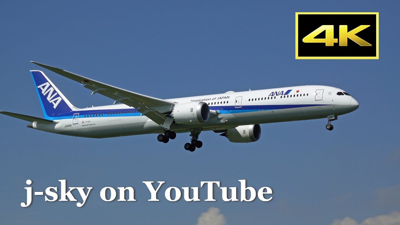 4K] 2019 Summer Afternoon Narita Airport Plane Spotting / 成田空港