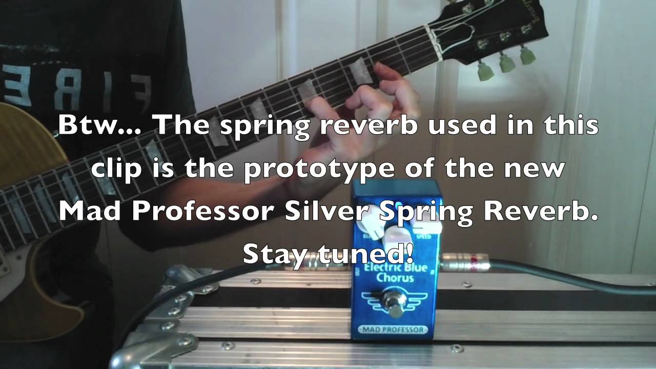 Electric Blue Chorus | Mad Professor Amplification