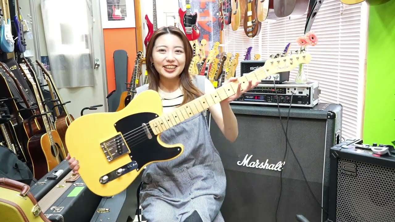 Fender Made in Japan Traditional 50s Telecaster 2022年製 - YouTube