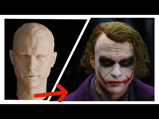 1/6 カスタム植毛ヘッド ダークナイト ジョーカー 審問2.0Ver. 1/6