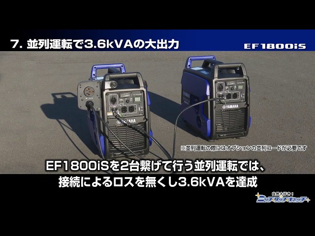 使い方】ヤマハ インバーター 発電機 EF1800iS - YouTube