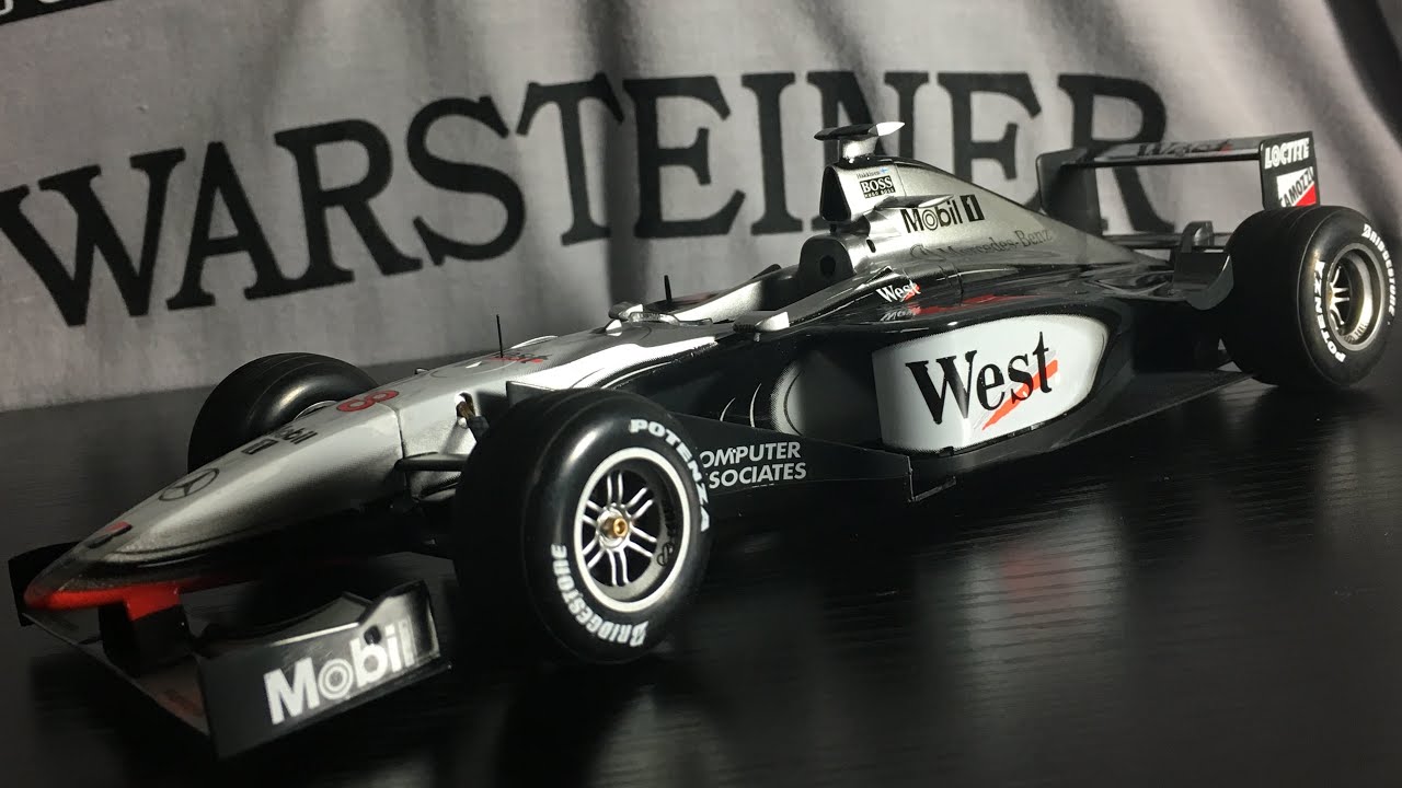 タミヤ 1/20 マクラーレンメルセデス MP4/13 プラモデル作ってみた