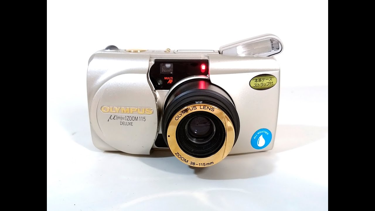 OLYMPUS μ [ mju: ] ZOOM 115 DELUXE Film Camera - YouTube