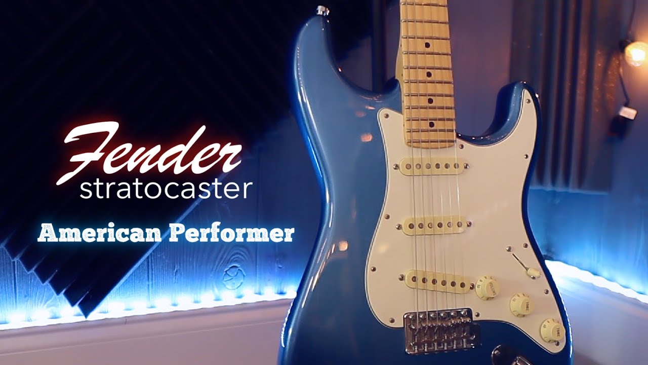 Fender American Performer Stratocaster - YouTube