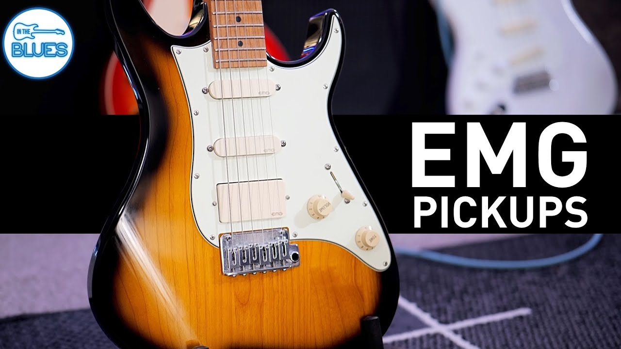 EMG 81 pickup on the Stratocaster エレキギター EMG 81 pickup on