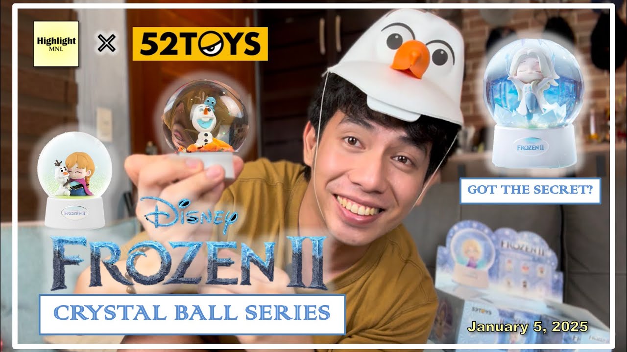 エルサ シークレット 52TOYS スノードーム FrozenII 96分の1 エルサ