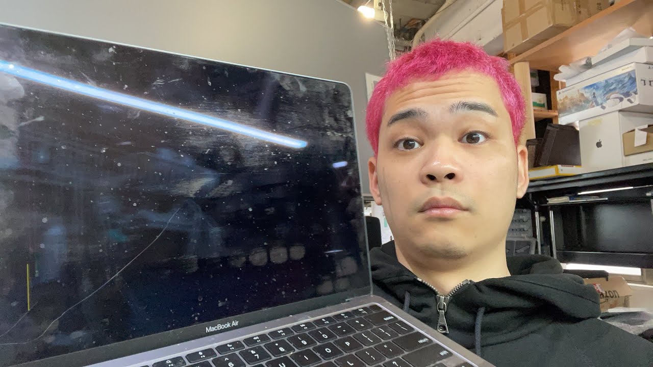 MacBook Air M1 2020 A2337 画面交換修理 Intel/2020年製画面と共通か