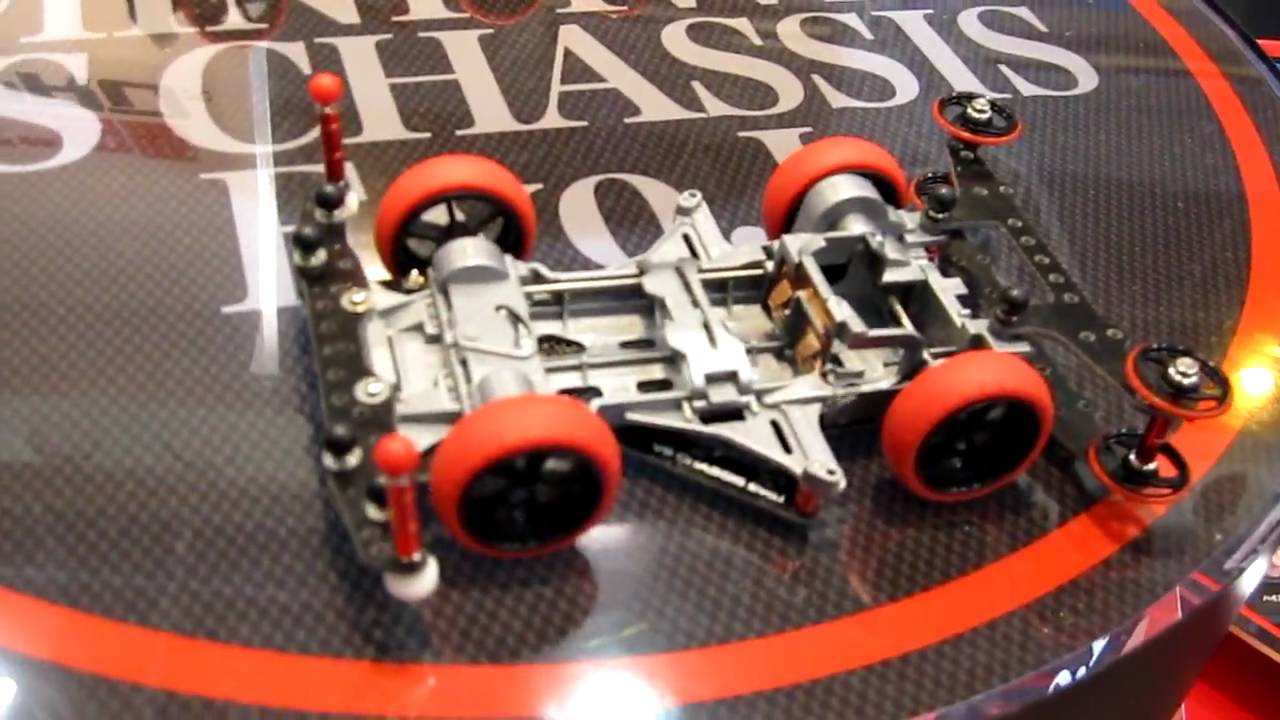 ミニ四駆 EVO.Iと ⅡカーボンシャーシⅠは仮組済 パーツ欠品有り ミニ