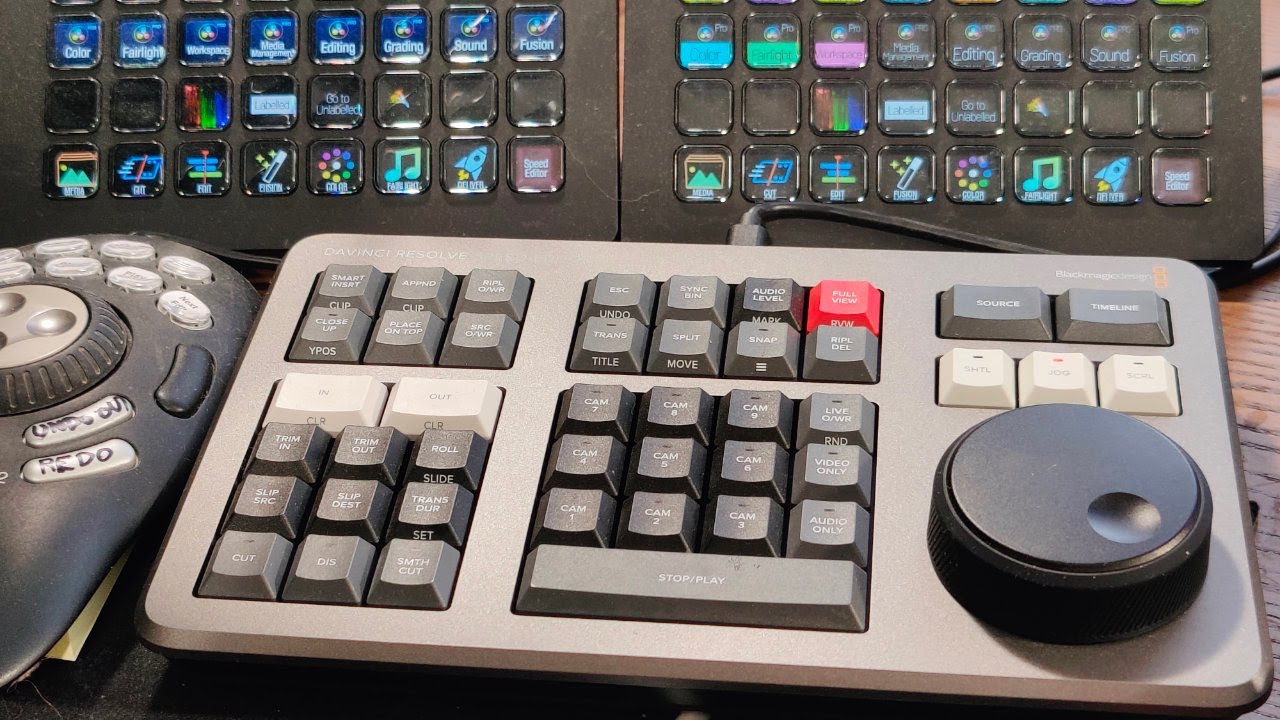 Davinci Resolve Speed editor tools and functions complete - YouTube