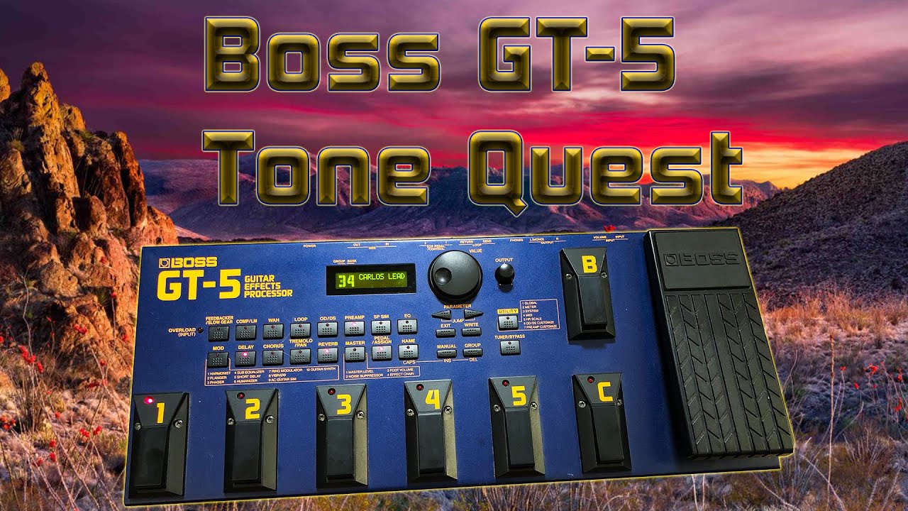 Boss GT-5 : Still Cool? - YouTube