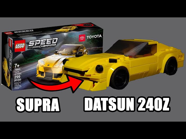 76901 Datsun 240z - Lego Speed Champions Alternative MOC Tutorial