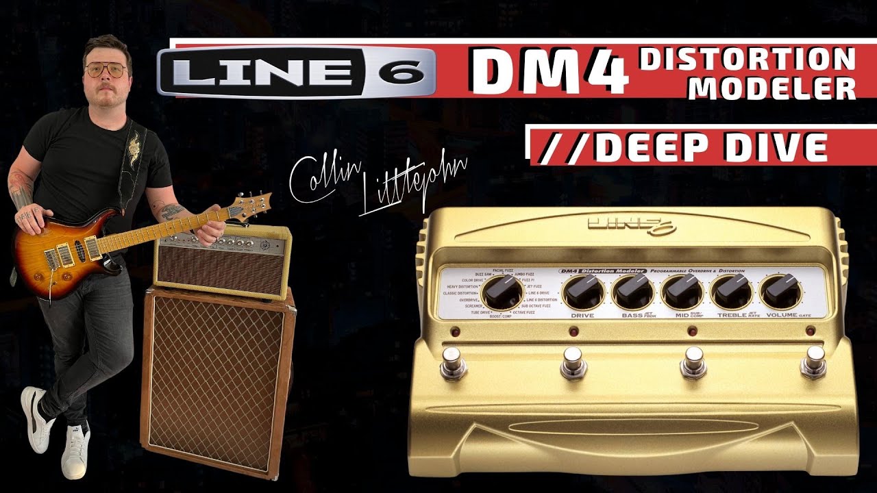 Line 6 DM4 Distortion Modeler // Deep Dive - YouTube