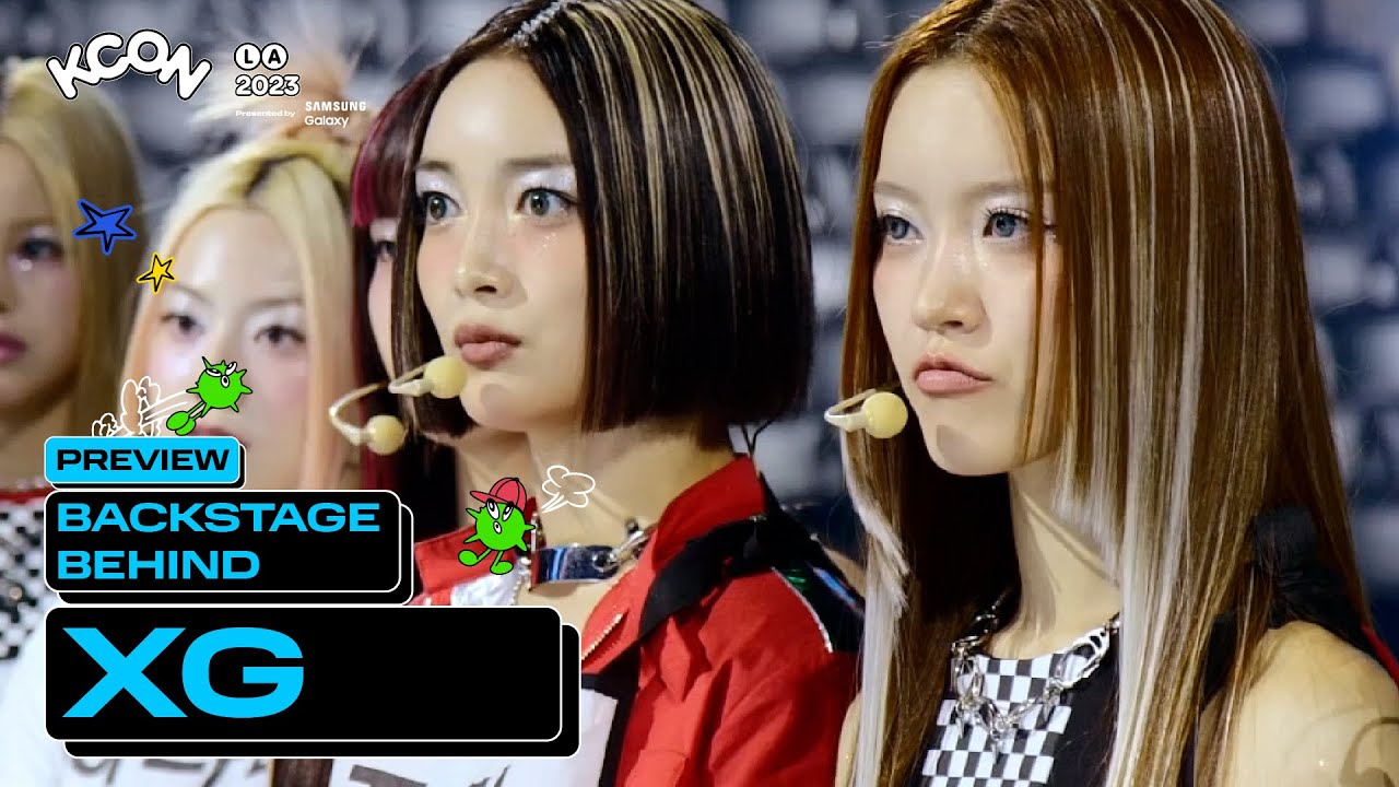 PREVIEW] XG (엑스지) | KCON BEHIND 🎬 | KCON LA 2023 - YouTube