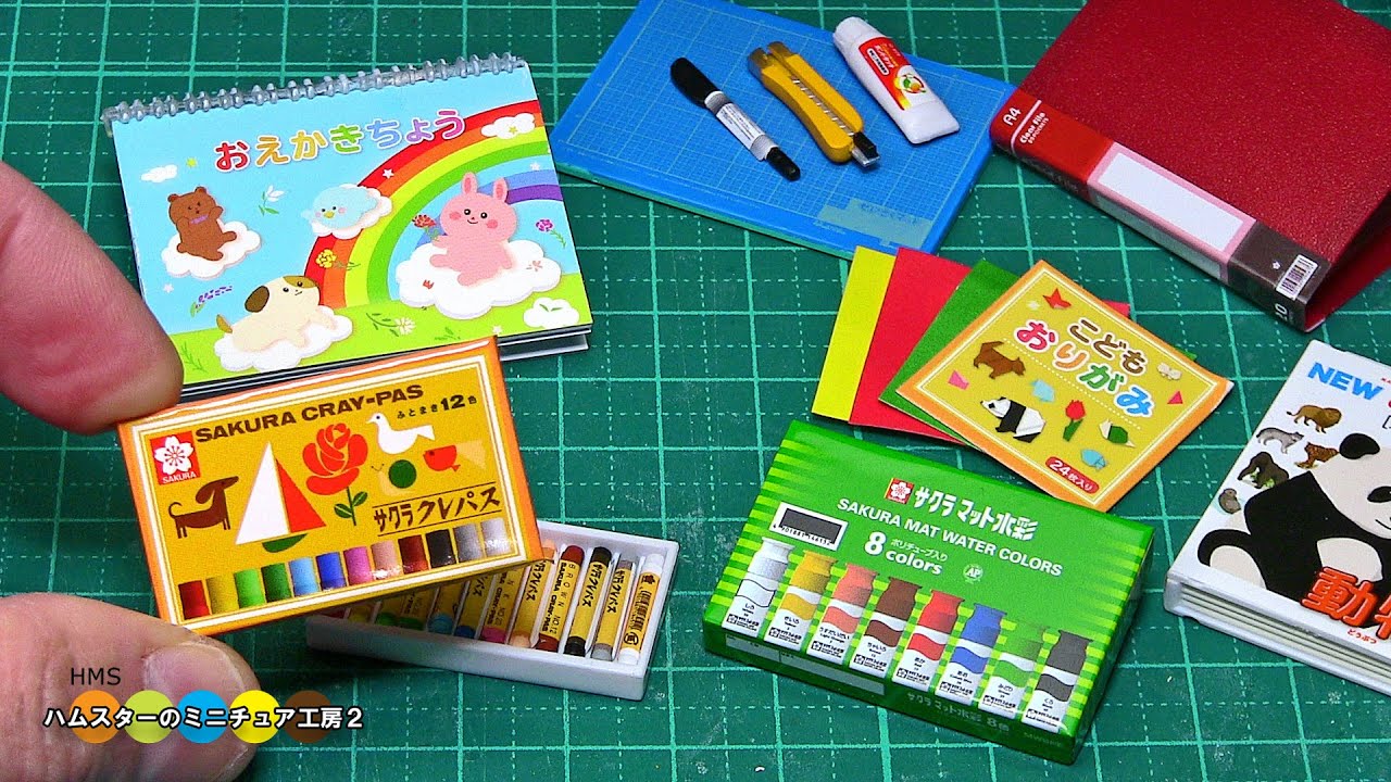 RE-MENT あの頃、私とサクラクレパス SAKURA COLOR PRODUCTS CORP 全8