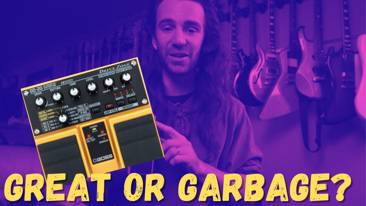 BOSS OD-20 - The Secret Filth MONSTER - YouTube