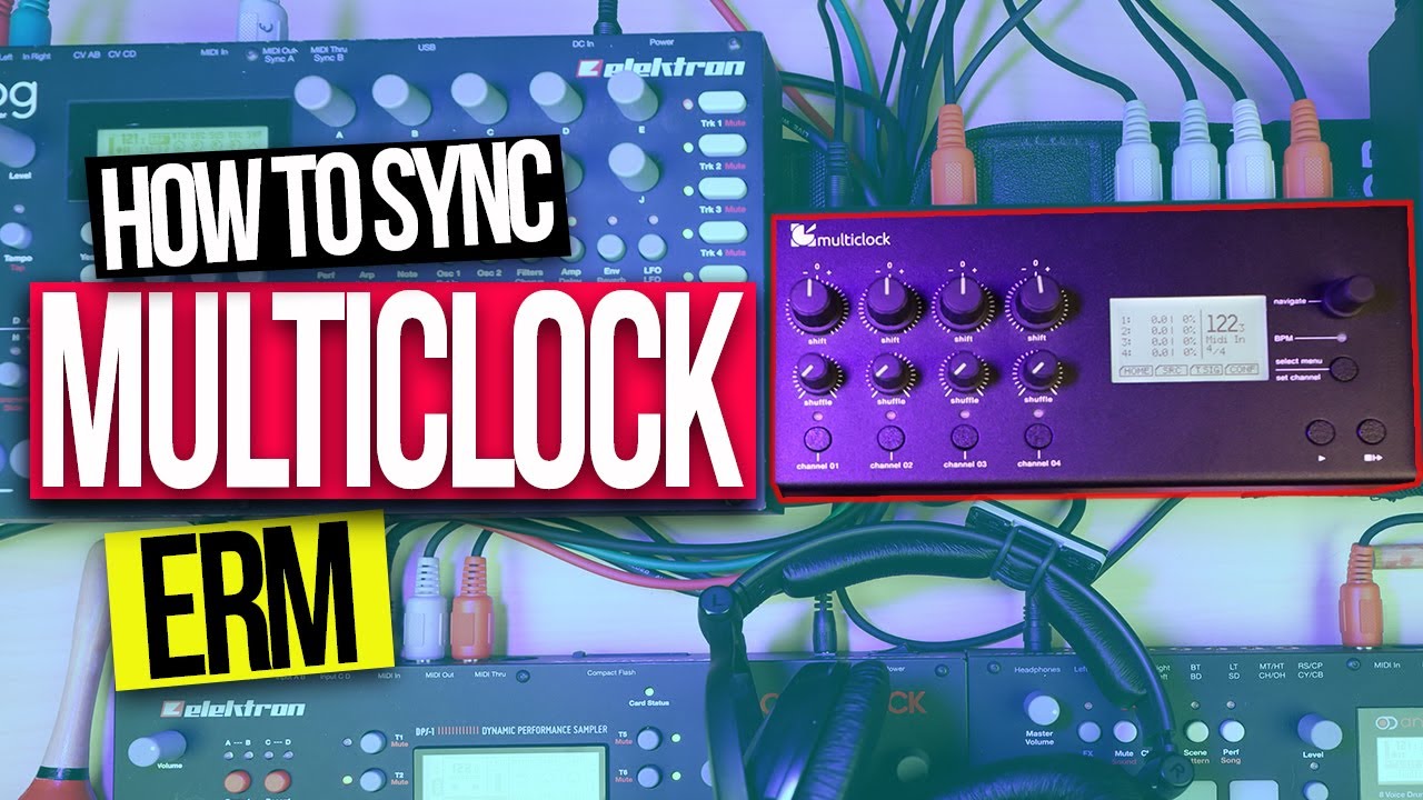 How To Sync Your DAW With Any Synthesizer Using ERM Multiclock