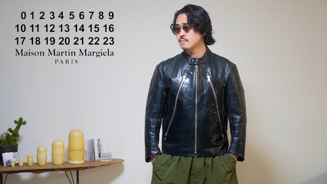 Maison Margiela 初期復刻 10AWハの字 ライダース ここのえ Maison