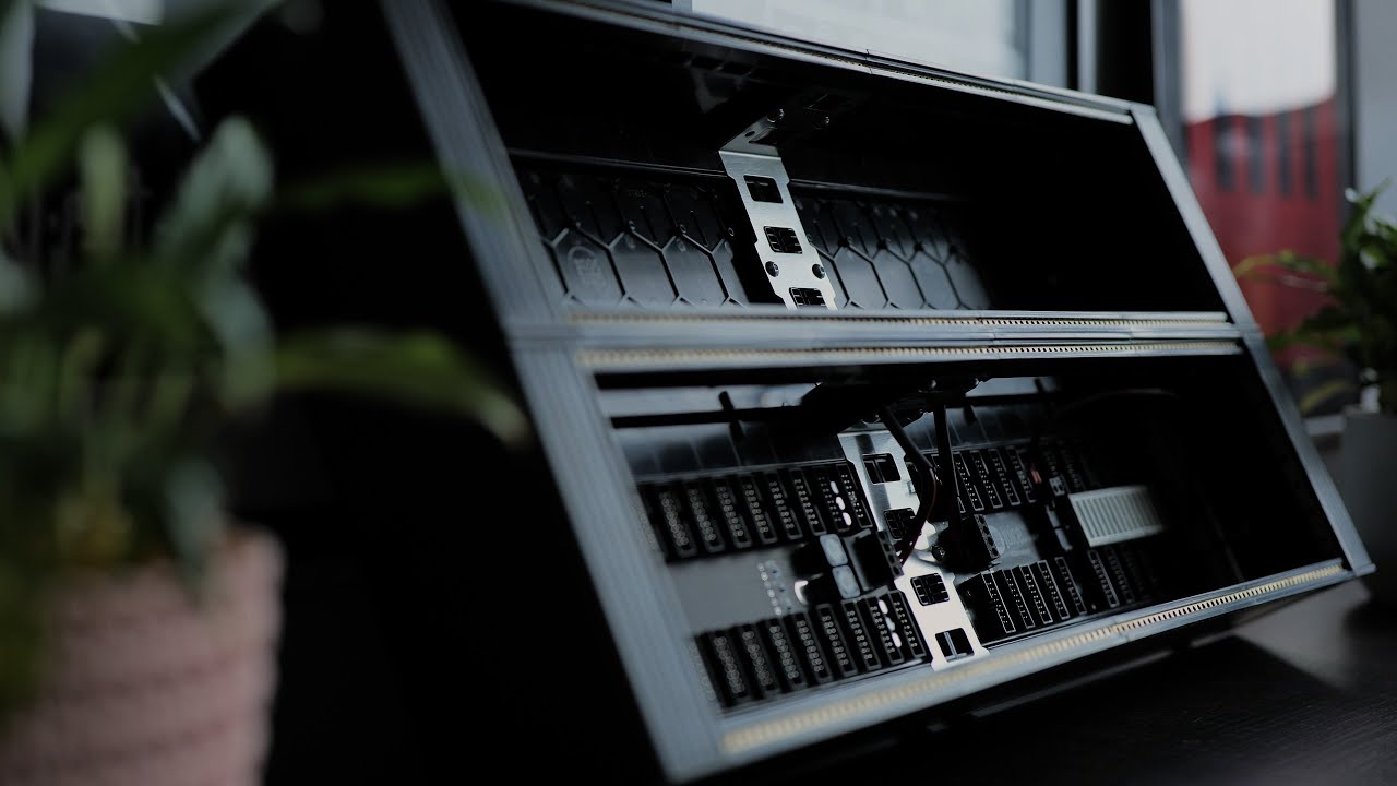 Unboxing modular eurorack case - SinuSoda Four Pack Black 6U 104