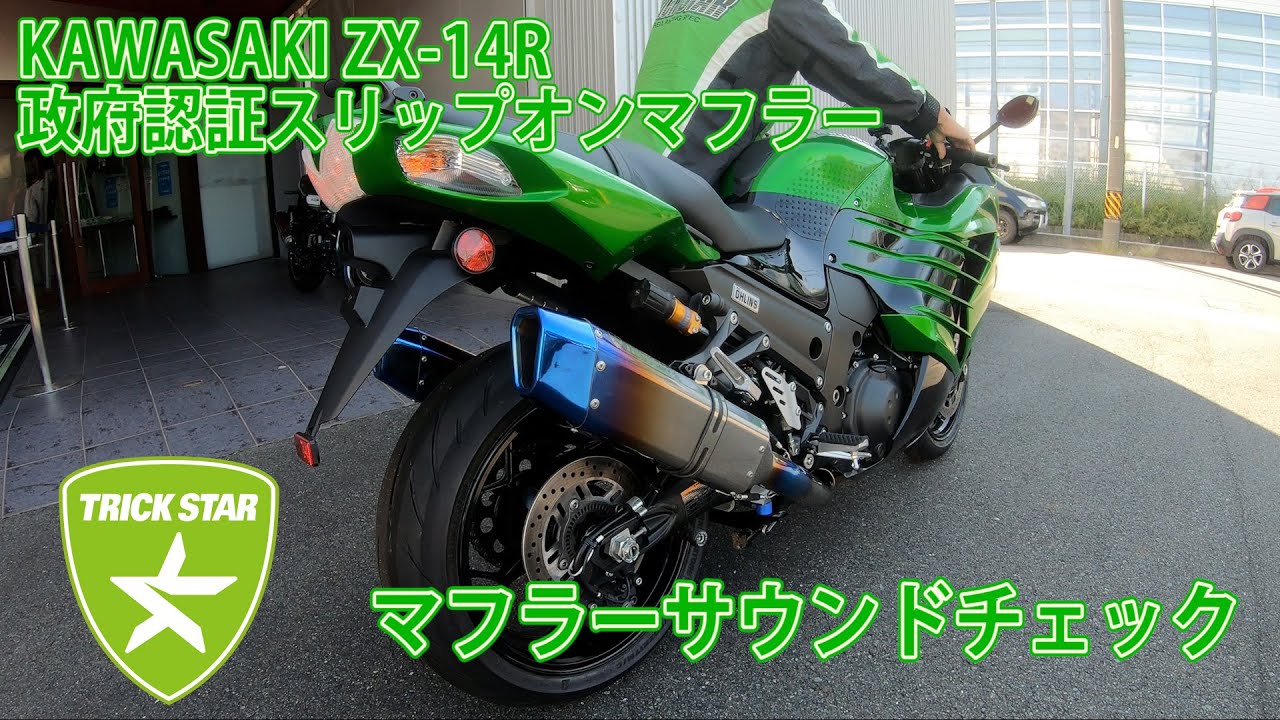 トリックスター / Ninja ZX-14R(16-) 政府認証デュアルスリップオン