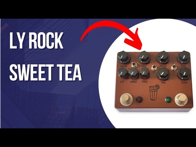 LY ROCK JHS Sweet Tea クローン ギター jhs pedals sweet tea v3