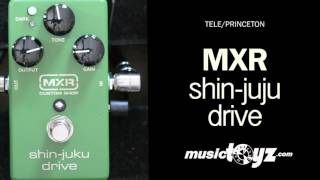 MXR Shin-Juku Drive CSP035 Guitar Dumble Overdrive Pedal - YouTube