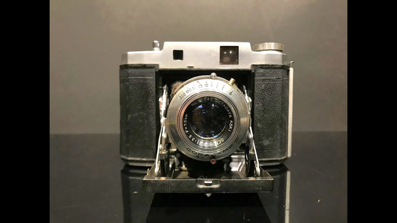 1956年稀有品】Mamiya-6 K II 6x6經典蛇腹底片相機Q080060 - YouTube