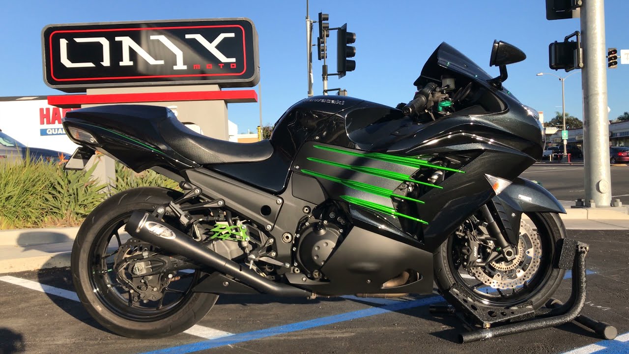 naa♡様 Onyx Moto / 2017 Kawasaki Ninja ZX14R / M4 Exhaust Sound Clip