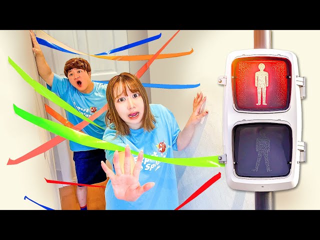 Don't move!! If you get caught, you'll be caught! ＞＜ Take on the