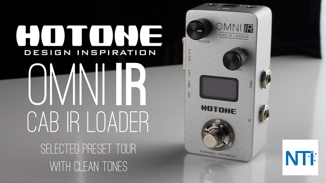 Hotone Audio OMNI IR - Cab IR Loader - First Look - YouTube