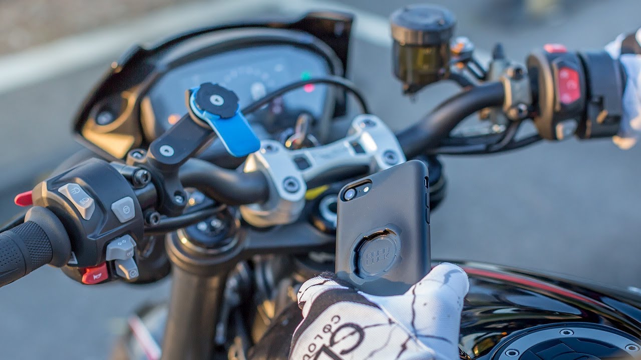 ハンドルバーマウント バイク用スマホホルダー｜クアッドロック