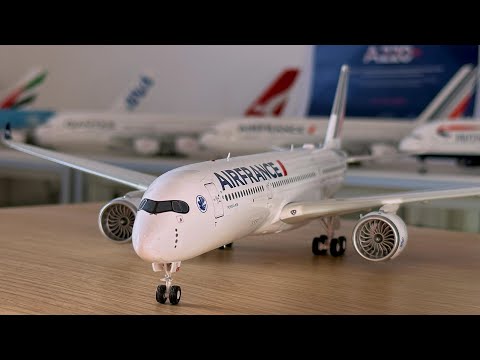Air France Airbus A350, 1:200 Diecast model Unboxing 90th