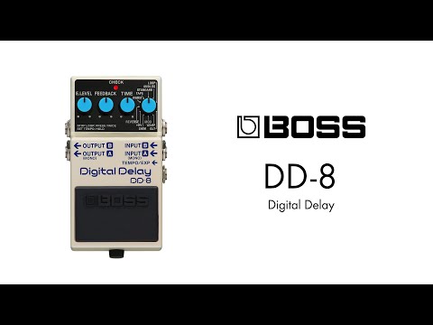 エフェクター 試奏動画】BOSS DD-8 Digital Delay デジタルディレイ