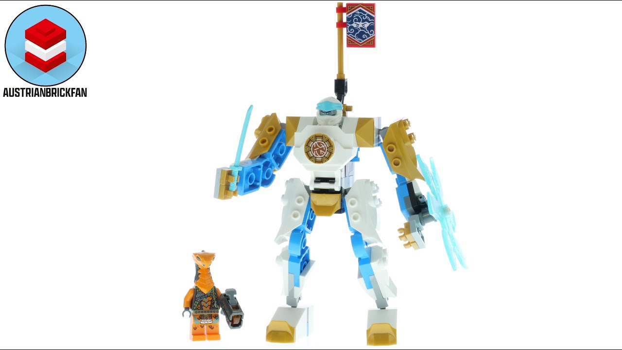 LEGO Ninjago 71761 Zane's Power Up Mech EVO - LEGO Speed Build