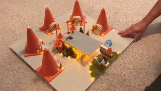 Unboxing Disney Cars Sally's Cozy Cone Motel- Precision Series