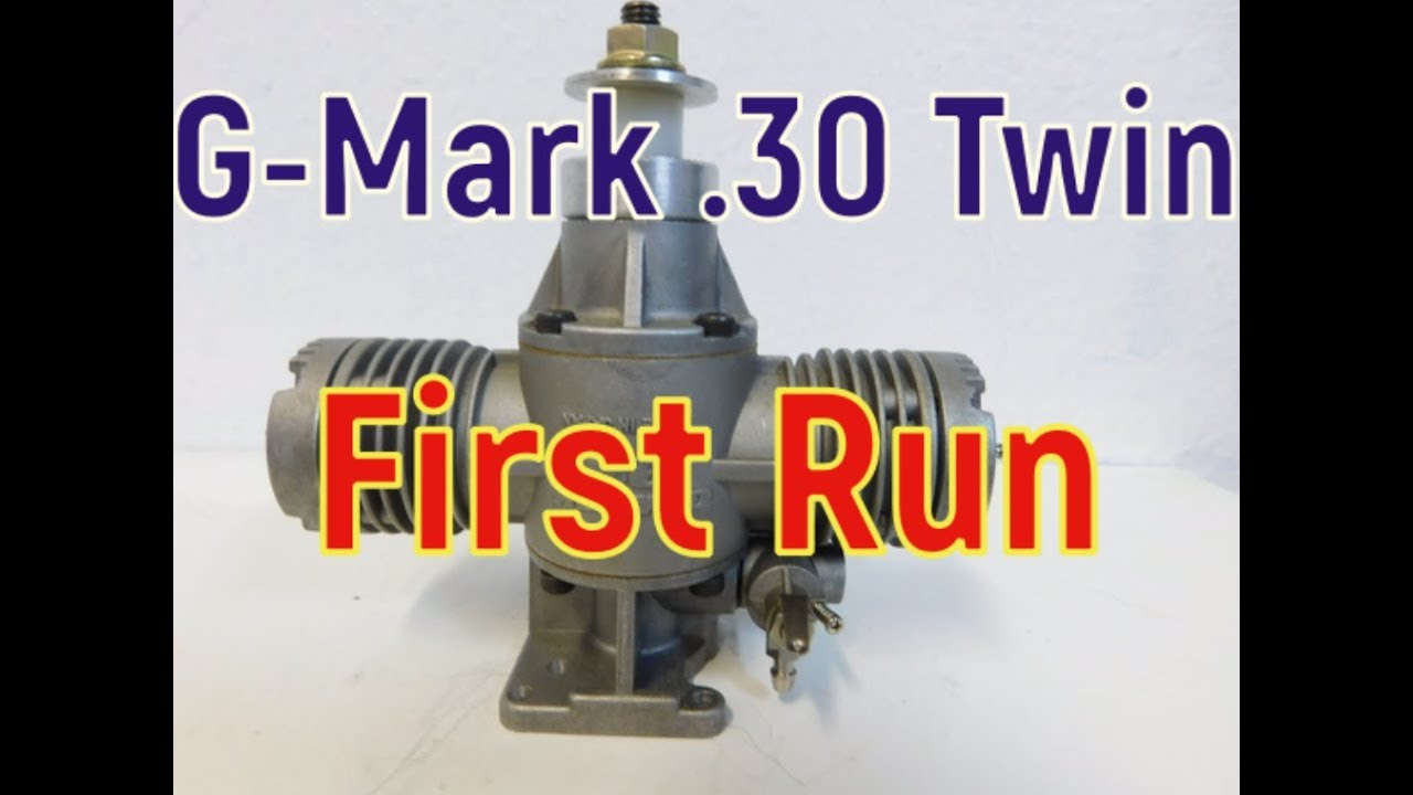 ラジコン飛行機用エンジン ジーマーク G-MARK ツイン30 RC ラジコン