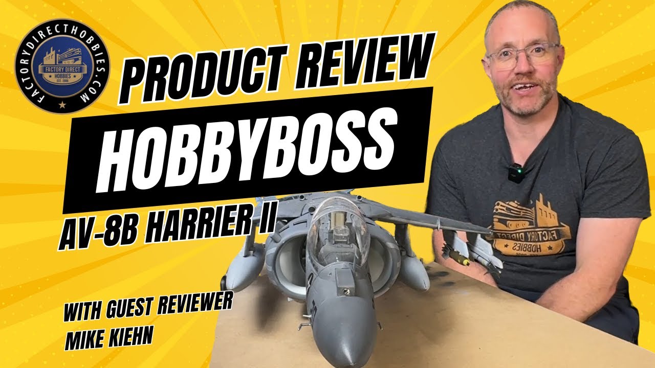 WOW! This is a HUGE Scale Model [HobbyBoss 1:18 Scale AV-8B