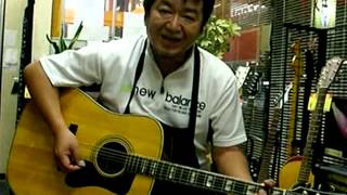 ジャパンヴィンテージ トムソン GW-380 （ギルドD-55コピー） - YouTube